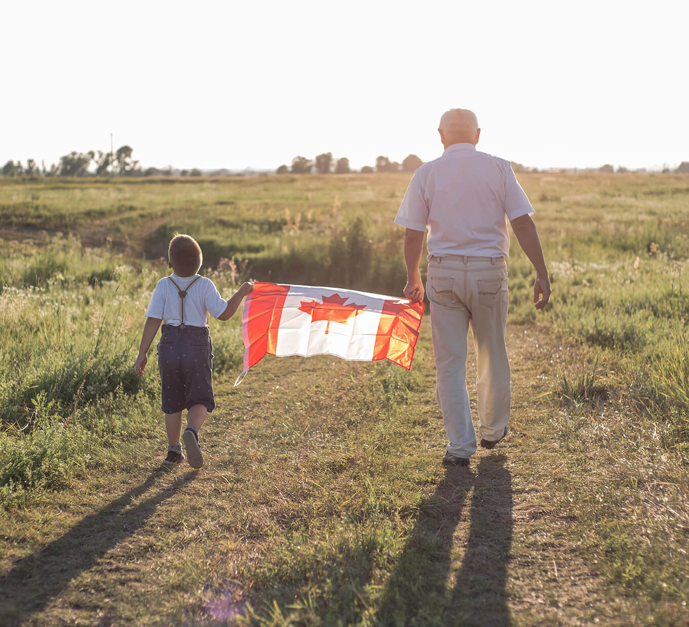 grandfather and a daughter